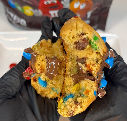 M&M Nutella Cookie